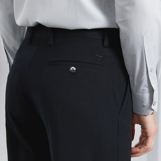 【保形索罗纳】柒牌西裤男2024春夏薄款商务职业工装修身西装长裤	126H70960 商品图2