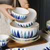 神田 | 绣渤意神田烧蓝叶藤系列碗盘 商品缩略图2