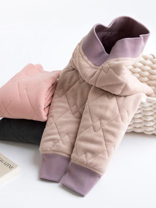 冬季新款神裤儿童保暖裤加棉加厚内穿男女童棉裤 三层棉裤 女_HLY 商品图2