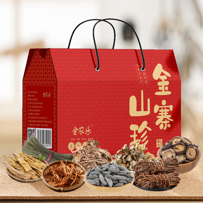 【消费帮扶】金寨县 俏俏果特产礼盒 1350g/盒 精挑细选 营养丰富