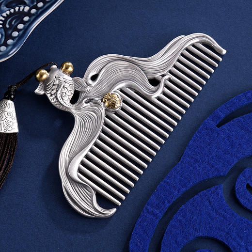 子佩集S999银金玉满堂梳子【BX0460455】2312 商品图6
