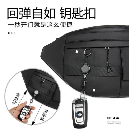 维多利亚旅行者潮流机能大容量斜挎包单肩包邮差包5076 商品图5