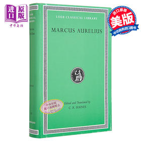 【中商原版】马可 奥勒留 沉思录 洛布古典丛书 希英对照版 Marcus Aurelius 英文原版 Charles R Haines 罗马 斯多葛主义