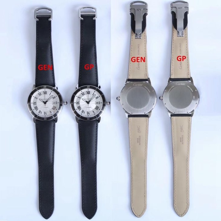 卡地亚Ronde de Cartier系列WSRN0002复刻真假对比评测