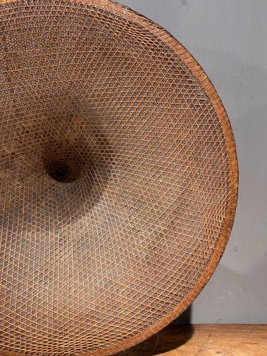 竹编尖顶宽沿大斗笠，顺丰包邮 商品图4