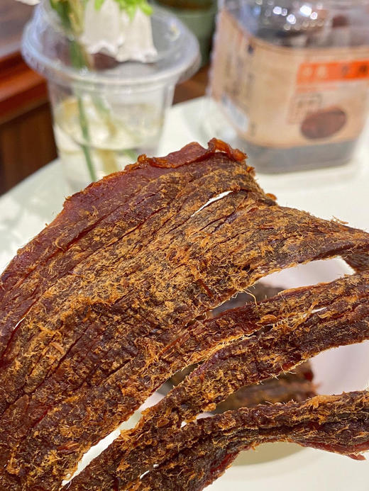 //【卤趣牛肉干】爱吃肉🥩的宝子们这款牛肉干，入口、会被惊艳到  温州地道特产－湖岭牛肉干 ✅牛肉干肉质紧实细腻 商品图6