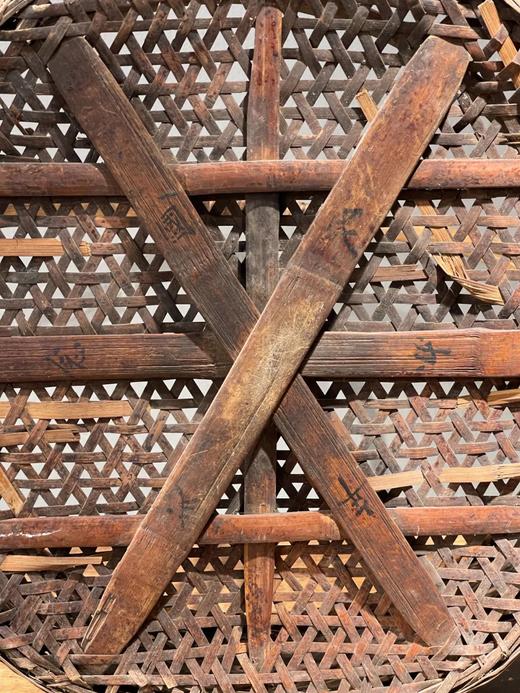 竹编手提圆形大盖篮，顺丰包邮 商品图12