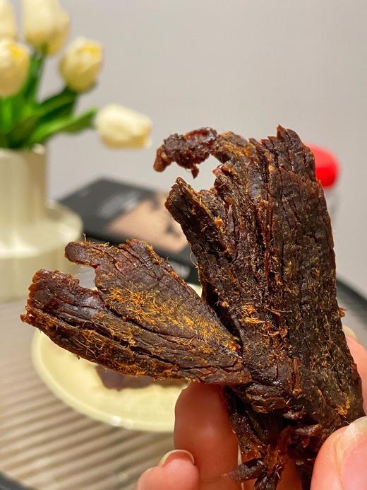 //【卤趣牛肉干】爱吃肉🥩的宝子们这款牛肉干，入口、会被惊艳到  温州地道特产－湖岭牛肉干 ✅牛肉干肉质紧实细腻 商品图4