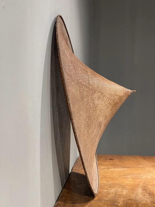 竹编尖顶宽沿大斗笠，顺丰包邮 商品图3