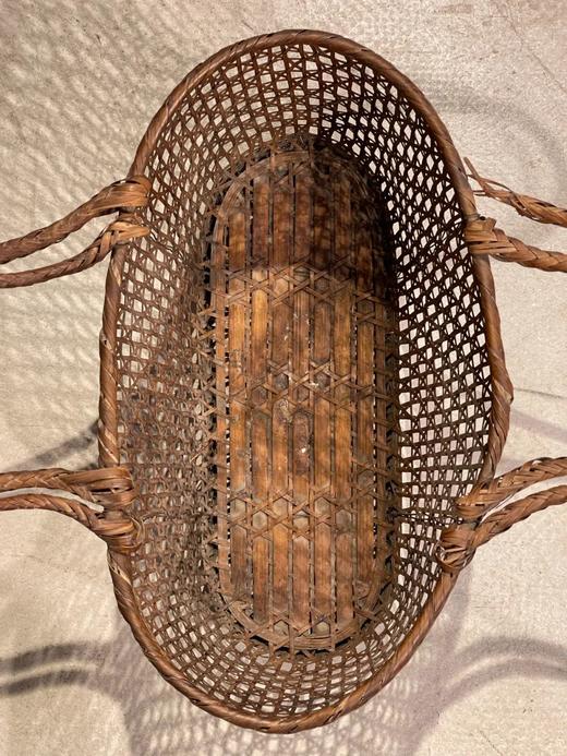 竹编双提环菜篮，顺丰包邮 商品图8