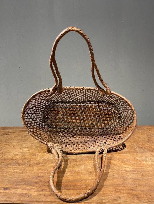 竹编双提环菜篮，顺丰包邮 商品图3