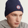 CANADA GOOSE 加拿大鹅 男士罗纹托克羊毛针织帽 蓝色 5026M 151 商品缩略图1