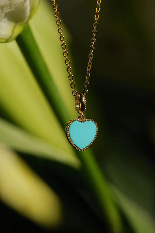 可以和Mini搭配｜18k爱心睡美人绿松（2-3周订制） 商品图7