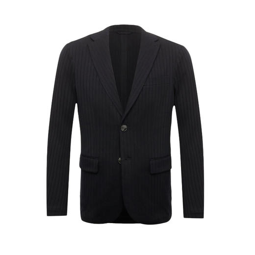 EMPORIO ARMANI 阿玛尼 男士棉质西服外套 黑色 6R1GQ3 1JGYZ 0099 商品图0