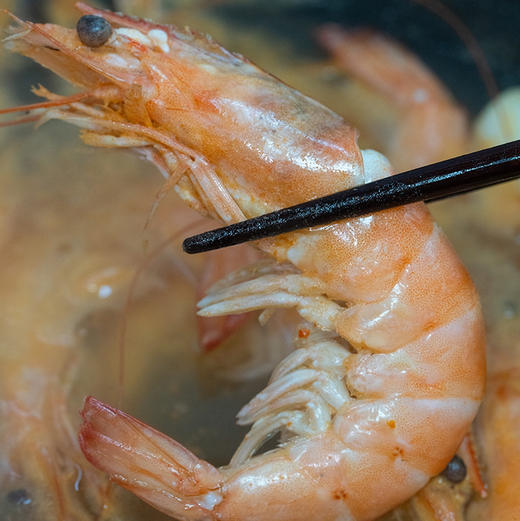 真正海捕大虾🍤顺丰冷链到家！青岛大虾 饱满又鲜嫩！虾体通透个大体肥，虾肉紧致Q弹（毛重四斤） 商品图4