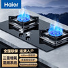海尔燃气灶双灶家用猛火灶大火力天然气灶具 5.2KW【天然气12T】Q2BE5 商品缩略图0