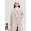 鹿向南《燕麦可可》双面呢手工重工大衣女冬季新款毛呢外套LXN31913 商品缩略图0