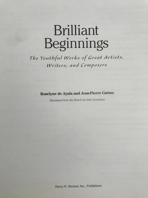 辉煌的开端：伟大艺术家、作家与作曲家的青年作品 327幅插图（327幅彩色） 精装大16开 商品图3