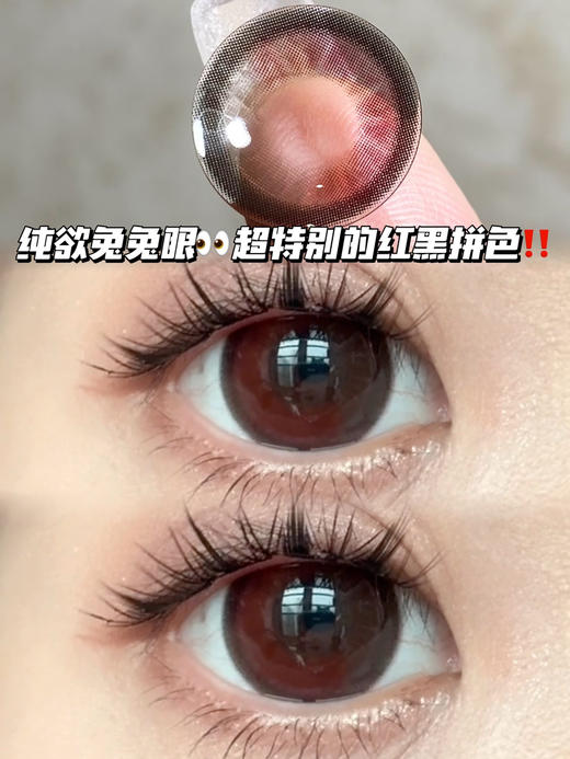 波尔多红黑 「含硅水凝胶」年抛型 商品图0