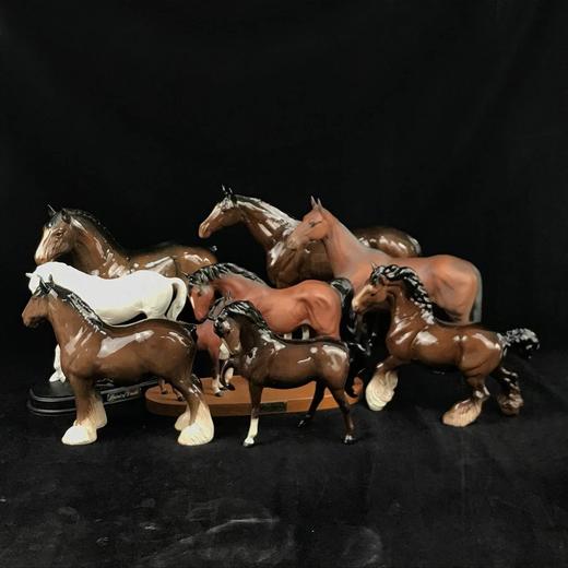英国中古瓷偶马摆件 8款可选【A系列】 商品图0