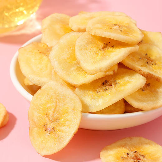 味滋源香蕉片120g水果干芭蕉片香蕉干吃的网红休闲小零食淘花【分销】 商品图1