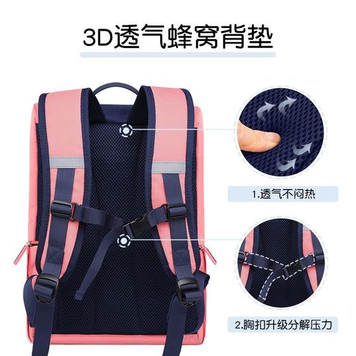 维多利亚旅行者大容量三件套学生书包双肩包背包8031 商品图2