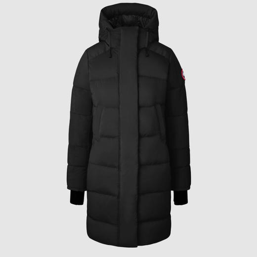 CANADA GOOSE 加拿大鹅 女士 Alliston 绗缝连帽羽绒服 黑色 5077W 61 商品图0