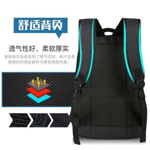 维多利亚旅行者大容量防泼水双肩包笔记本电脑包背包6189 商品图5