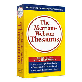 韦氏英语同义词词典 英文原版 The Merriam Webster Thesaurus 英英字典 词汇学习工具书可搭单词的力量wordpower韦小绿英语小白书