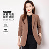 【商务职业】罗蒙女士西服外套女韩版直筒休闲宽松时尚气质小西服上衣 商品缩略图5