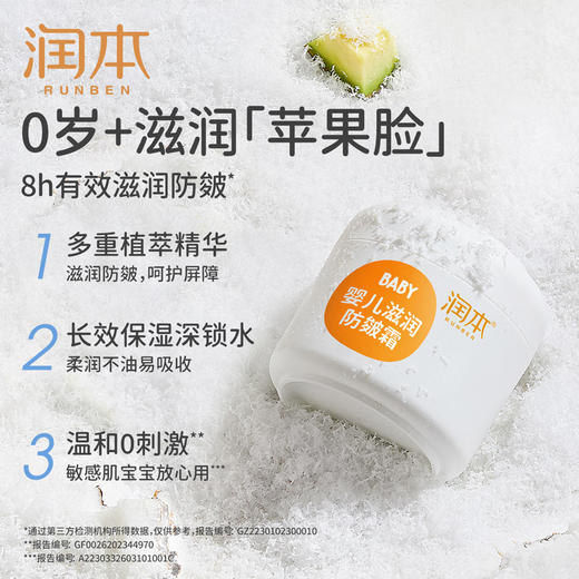 润本婴儿滋润防皴霜50g 商品图2