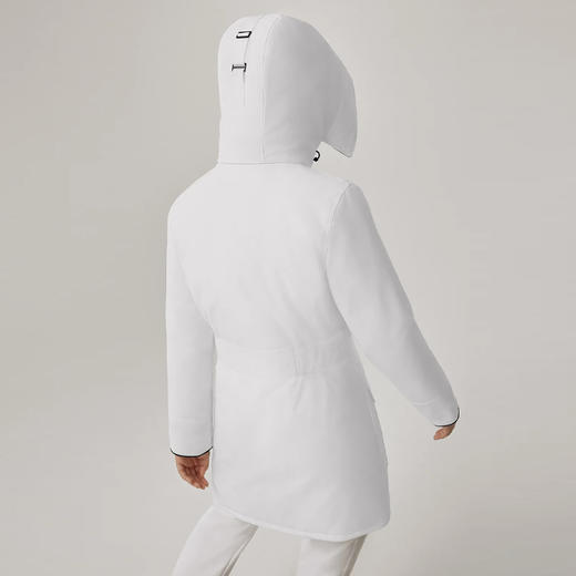 CANADA GOOSE 加拿大鹅 女士 Trillium 派克连帽羽绒服 白色 6660WB 433 商品图2