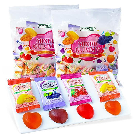 可康牌多口味软糖1000g 商品图1