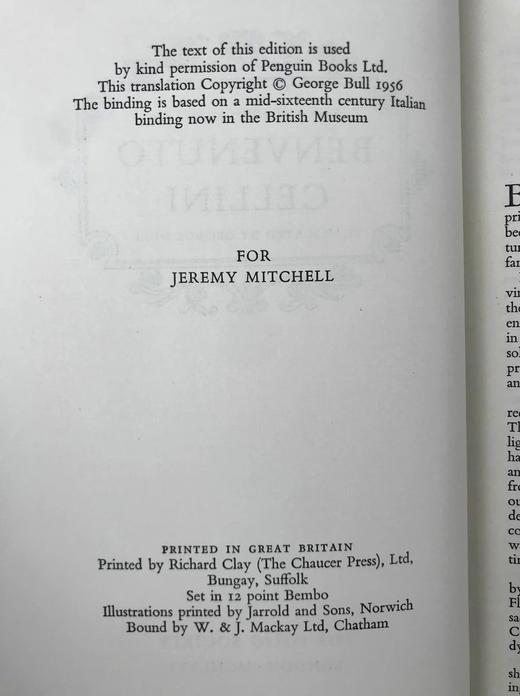 本韦努托·切利尼自传 配多幅插图 精装16开带书匣 商品图3