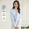 【知性优雅】罗蒙四季款女士长袖衬衫系带领结简约日常百搭清新衬衫女 商品缩略图7