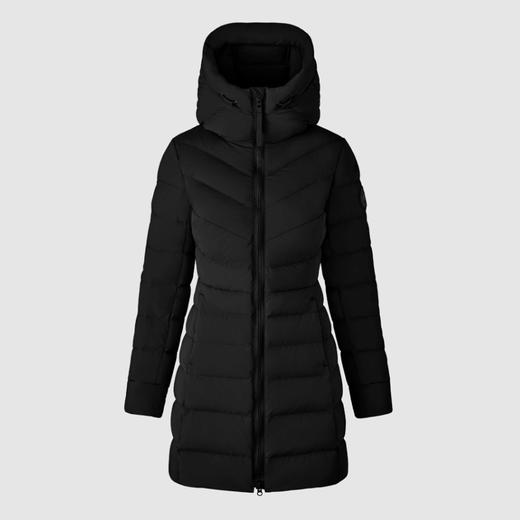 CANADA GOOSE 加拿大鹅 女士 Clair 黑标绗缝连帽羽绒服 黑色 2331WB 61 商品图0