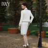 IWY/气质白色小香风短款外套职业裙秋冬小个子西装半裙法式名媛工作服CS1943 商品缩略图3