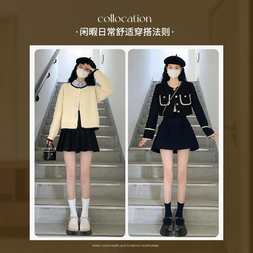 ZHR乐福鞋女2024春季新款百搭厚底休闲时尚学院风魔术贴粗跟浅口玛丽珍 商品图9