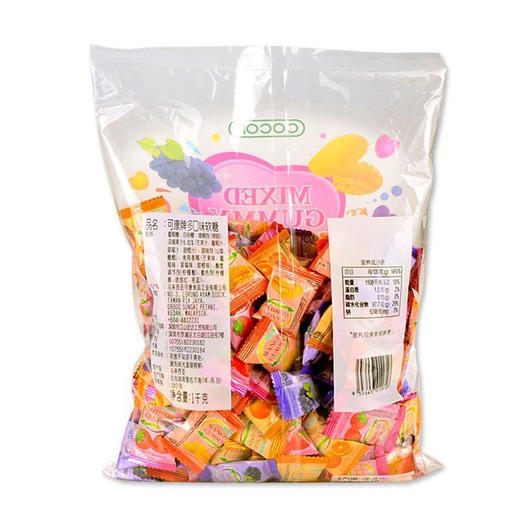 可康牌多口味软糖1000g 商品图2