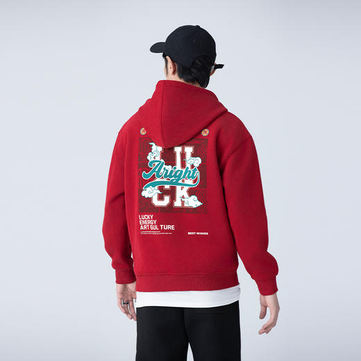 【断码清仓】HX 秋冬季带帽卫衣/S106330262101/02 商品图5