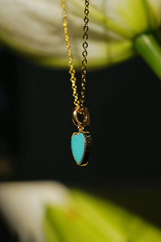 可以和Mini搭配｜18k爱心睡美人绿松（2-3周订制） 商品图8