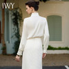 IWY/气质韩版百搭系带衬衫女长袖西装内搭法式名媛上衣公务员面试正装B505 商品缩略图4