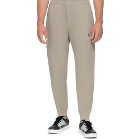 EMPORIO ARMANI 阿玛尼 男士棉质刺绣徽标休闲运动裤 灰色 8N1PT0 1JHSZ 0643