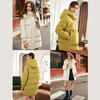 OLrain欧芮儿绿色中长款羽绒服女秋冬2024年新款时尚宽松显瘦棉服 商品缩略图2