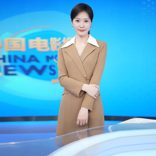 IWY/卡其色演讲比赛服装女大学生面试西装裙显瘦主持人正装医美工装Q0331-C 商品图0