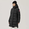 CANADA GOOSE 加拿大鹅 女士 Alliston 绗缝连帽羽绒服 黑色 5077W 61 商品缩略图1