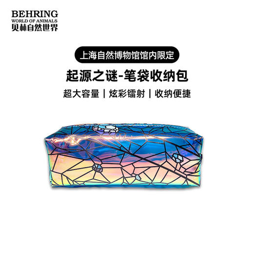 贝林自然世界X上海自然博物馆-起源之谜-笔袋收纳包 商品图0