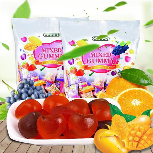 可康牌多口味软糖1000g 商品图0