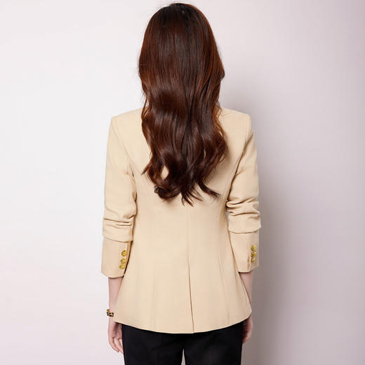 【商务职业】罗蒙女士西服精致有型干练利落百搭小西服外套女 商品图4