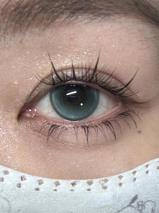 KAYLENS 绿珠泡泡 半年抛 两片 14.2mm 参考着色13.6mm 基弧8.6 含水38% 新锐国货 商品图2